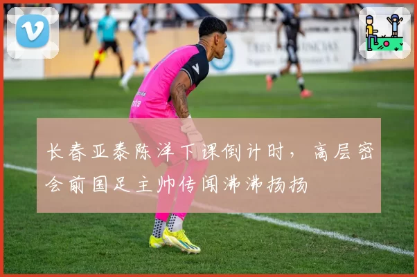 长春亚泰陈洋下课倒计时，高层密会前国足主帅传闻沸沸扬扬